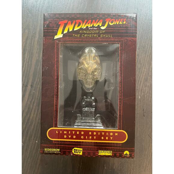 Indiana Jones and the Kingdom of the Crystal Skull DVD Lmtd Edition Gift Set JL - Picture 4 of 9